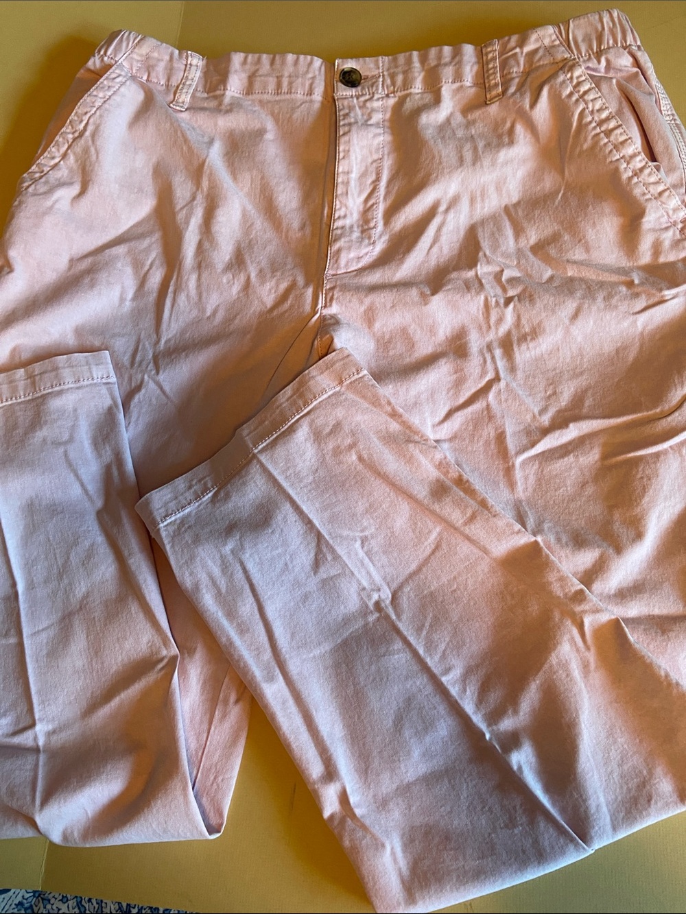 Old Navy Light Pink Straight Leg Women's Pants